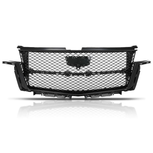 G-PLUS Front Bumper Grille Assembly Compatible with Cadillac Escalade 2021-2023 84830289 Gloss Black