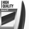 G-PLUS Rear Trunk Spoiler Wing Compatible with BMW 3 Series M3 E90 Sedan 2005 2006 2007 2008 2009 2010 2011 Rear Trunk Spoiler Lip Wing Carbon Fiber Black