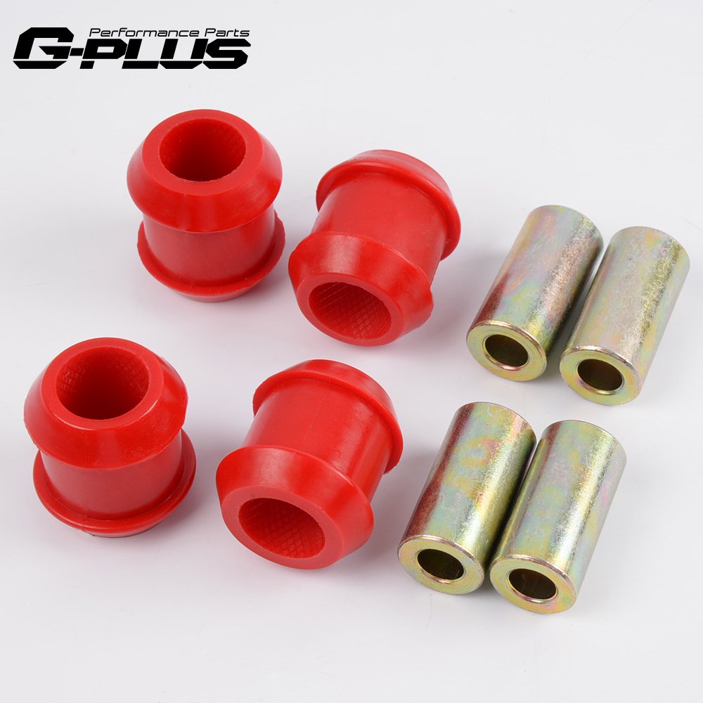 Front Upper Control Arm Urethane Bushing Kit Replacement For Honda CIVIC CRX EF 88-91 Control Arm Bushing Tool Red # 8-209