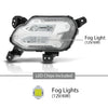 G-PLUS Right Front LED Daytime Running Light Fog Light With Bulb Compatible with Kia Sorento 2021-2022