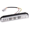 G-PLUS Rear LED Third Brake Light Compatible With 1999-2015 Ford F250 F350 F450 F550 Super Duty,(NOT Compatible With Harley-Davidson Edition), 3rd Stop Lamps,Clear lens Chrome Housing