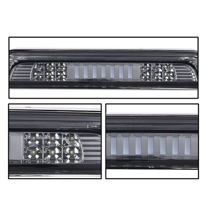 G-PLUS LED Third Brake Light Compatible with Toyota Tundra 2007-2018, Rear 3rd High Mount Cargo Light, Type I, Smoky Lens Clear Housing, 81570-0C050