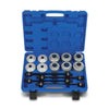 G-PLUS 28Pcs Press Pull Sleeve Kit Compatible with The Removal and Installation of Bushes/Bearings and Seals Etc Silver