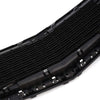 G-PLUS Chrome Front Bumper Lower Grille Assembly Compatible with Chevy Cruze 2015 ABS Honeycomb Mesh Grill
