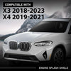 G-PLUS Engine Splash Shields Front Compatible with BMW X3 X4 2018-2023 51757394744