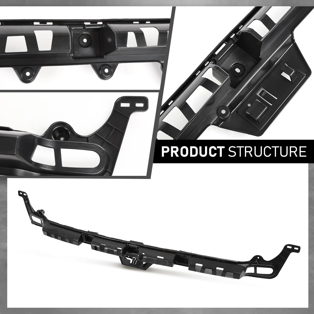 G-PLUS Rear Center Bumper Cover Support Rail Mount Bracket Compatible with Jeep Compass 2017-2019 68244459AB, 68244459AA