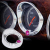 G-PLUS Gauge Cover Compatible with Older Freightliner Century Purple Jewel Visor