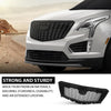 G-PLUS Front Bumper Upper Grille Compatible with Cadillac XT5 2017-2021 Gloss Black