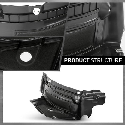 G-PLUS Front Inner Fender Liner Wheel Fender Splash Right Compatible with Audi A7 Sportback 2010-2014,Only Fits Non Facelift Models 4G8853888C