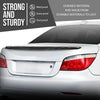 G-PLUS Rear Trunk Spoiler Wing Compatible with BMW 5-Series E60 Sedan 2004-2010 Fit BMW 525i 535i 550i M5 2004-2010 Not Fit E61 Touring Model Glossy Black