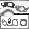 G-PLUS Engine Gasket Set Compatible with Briggs & Stratton 825527/Fit Daihatsu DM950 DM950D/Fit Toro 107-9906