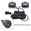 G-PLUS 2pcs Magnetic LED Trailer Towing Light Kit 24ft Cable with 7 Pin Plug Fit for 5 Wire Systems Standard Trailer RVs Campers Trucks UTEs UTVs