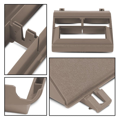 G-PLUS Single Din Radio Stereo Dash Kit Beige w/Storage Pocket Compatible with 1992-1994 Chevy Crew Cab Dually/Fits 1992-1994 Chevy Blazer Full Size/Fits 1988-1994 Chevy Pickup Full Size