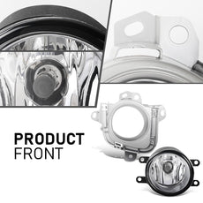 G-PLUS Fog Lights 2PCS for Toyota Prius 2010-2011 White Side View