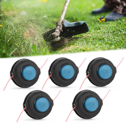 G-PLUS T25 Trimmer Head Weedeater Cutter 5PCS Compatible with Husqvarna 122L 124C 128L 128LD 223L 223R 322C 323C Weed Eater 537338310,537338306 Black
