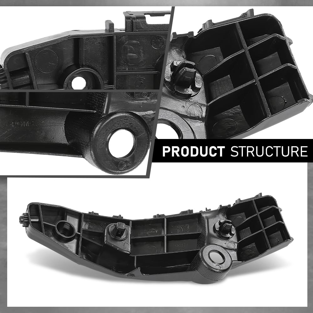 G-PLUS Front Left Bumper Retainer Support Bracket, Compatible with Toyota RAV4 2.5L 2019-2023/ RAV4 Prime 2.5L 2021-2023, 52536-0R070, 52536-42080