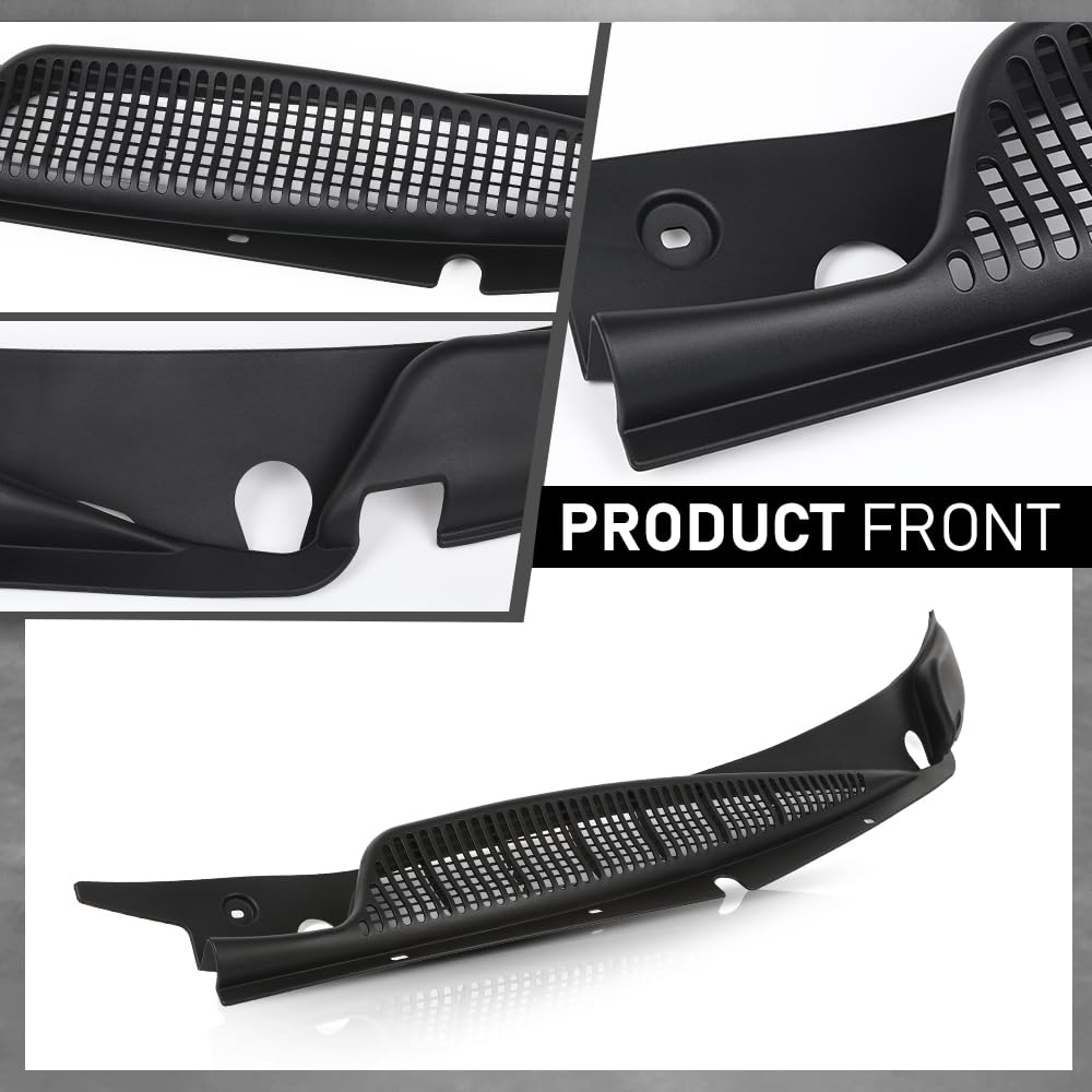 G-PLUS Windshield Wiper Cowl Vent Cover Left Side Compatible with Chevy Express 1500 2500 3500 Van 1996-2017,Compatible with GMC Savana 1500 2500 3500 Van 1996-2017 25826329
