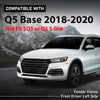 G-PLUS Front Left Wheel Flare Opening Molding Arch Trim Compatible with Audi Q5 Base 2018-2020, Not Fit SQ5 or Q5 S-line Fender Flare Driver Side 80A853717EGRU
