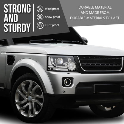 G-PLUS Headlight Lens Cover Compatible with Land Rover Discovery 4 LR4 2014-2016 Left & Right Pair Front Headlamp Lens Cover Clear