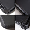 G-PLUS 6.5ft Short Bed 4 Fold Tonneau Cover Compatible with 2009 2010 2011 2012 2013 2014 Ford F150 Black