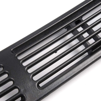 G-PLUS Graphite Dash Defrost Vent Cover Grille Panel Compatible with Chevy Blazer S10/GMC Jimmy Oldsmobile 1998-2004 SUV Pickup Truck (Black)