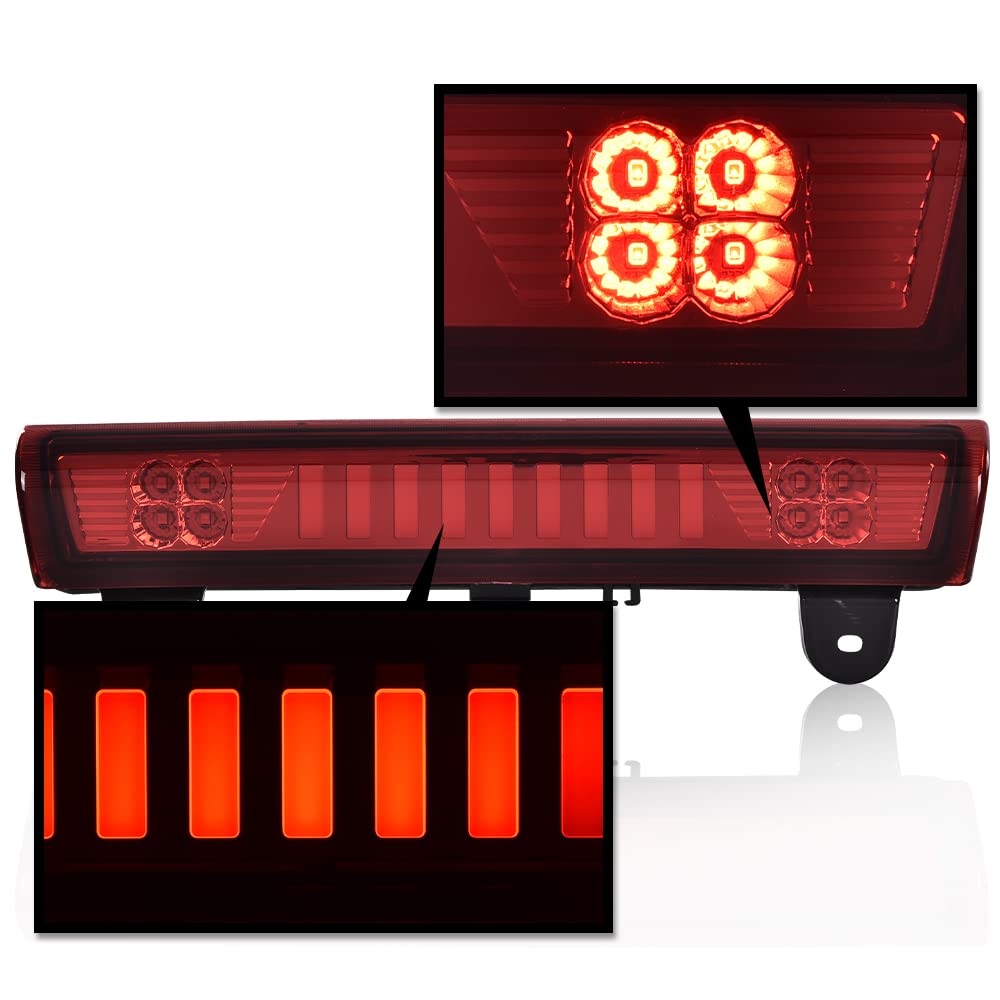 G-PLUS Rear Third 3rd LED Brake Light Compatible with 2000-2006 Chevy Suburban 1500 2500 2000-2006 Chevy Tahoe/GMC Yukon/GMC Yukon XL 1500 2500 15170955