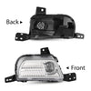 G-PLUS LED Fog Light Driving Lamp Driver Side Clear Compatible with Ford Edge 2019-2024 PKT4B-15B243-AD, PKT4B15B243AD