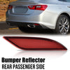 G-PLUS Rear Bumper Reflector Right Passenger Side Assembly Unit Compatible with Chevy Malibu Hybrid 2016-2019 /Fit Malibu L 2016-2021 /Fit Malibu LS LT 2016-2022 23174490 GM1185113 23174489 GM1184113