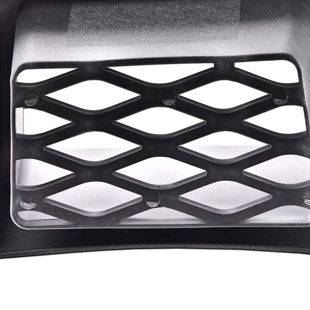 G-PLUS Front Bumper Caliper Air Duct Compatible with 2003-2007 Chevy Silverado 1500 SS-Style Left & Right Pair (Gray)