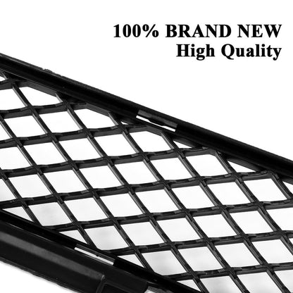 G-PLUS Center Bumper Grille Assembly, Compatible with Benz ML350 ML550 ML63 2009-2011/ ML450 2010-2011/ ML320 2009, Textured Black