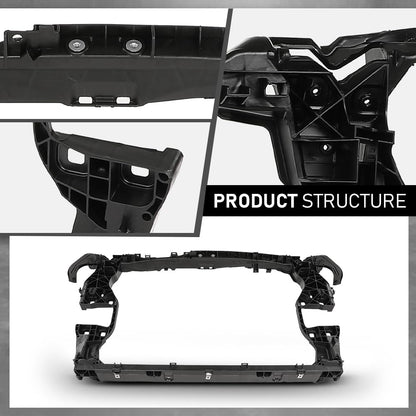 G-PLUS Radiator Support Core Assembly, Compatible with Audi Q5 2018-2023/ Q5 PHEV 2020-2023 L4 2.0L, AU1225140, 80A805594B, 80A805594