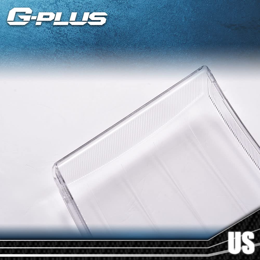 G-PLUS Front Headlight Lens Cover Compatible With 97-04 Ford F150 Expedition, Left & Right Side (Clear Lens)