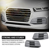 G-PLUS Pair Front Bumper Cover Grille Bezel Insert, Compatible with Audi Q5 2018-2022 Standard Version, LH Driver & RH Passenger 2PCS, 80A807679D, 80A807679DRU6