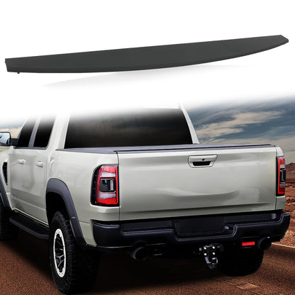 G-PLUS Tailgate Spoiler Cap Molding Compatible with Ram 2500 3500 2019-2022 68364364AA Black Textured Tailgate Trim Cover 62.36"