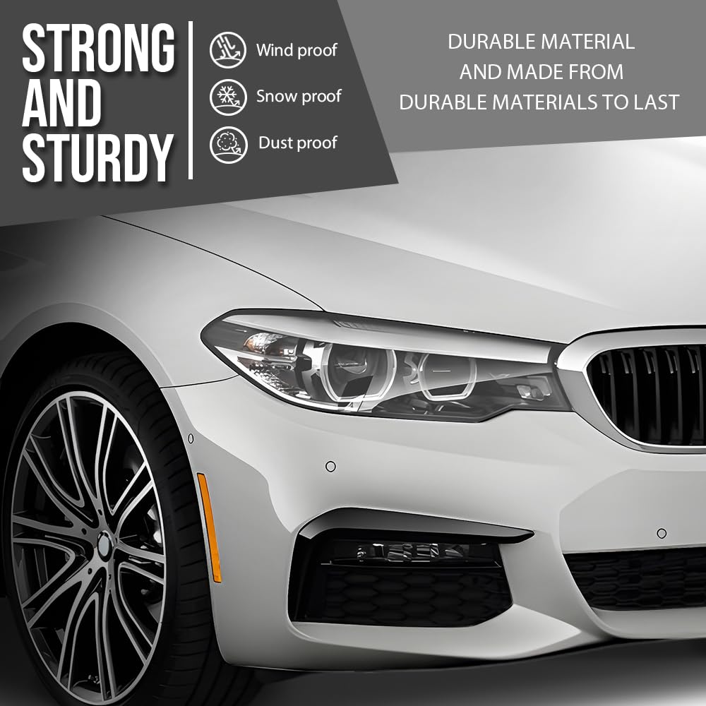 G-PLUS Headlight Lens Cover Compatible with BMW 5 Series G30 G31 G38 2017-2020 Fit BMW 520i 530i 540i 550i (xDrive) 2016-2019 Right Side 63117214961, 7214961 Front Headlamp Lens Cover Clear