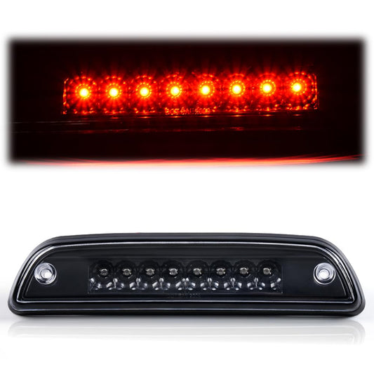 G-PLUS LED 3rd Brake Light, Compatible with Toyota Tacoma 1995-2015 Signal Stop Cargo Third Tail Lamp (Clear Lens Black Housing)