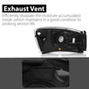 G-PLUS Headlights Assembly w/Bulbs Light Bar Left and Right Side Compatible with Dodge Ram 1500 2006-2008/Fit Dodge Ram 2500 3500 2006-2009 Clear Lens Chrome Housing Amber Reflector Faro