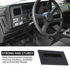G-PLUS Dash Fuse Panel Cover Compatible with Chevy & GMC Truck 1988-1994/Fit Chevy Blazer GMC Yukon 1992-1994/Fit GMC Yukon Suburban 1992-1994 Black