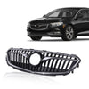 G-PLUS Front Bumper Grille Upper Black/Chrome Compatible with 2018-2020 Buick Regal TourX 39119344