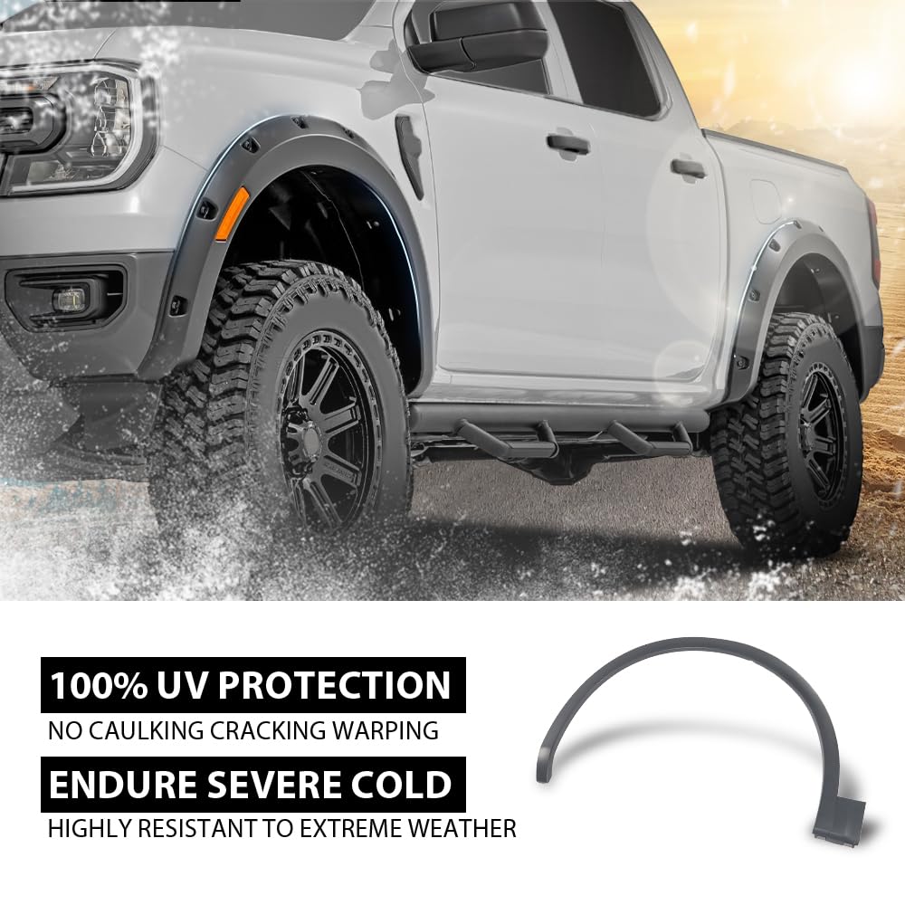 G-PLUS Front Left Wheel Flare Opening Molding Arch Trim Compatible with Audi Q5 Base 2018-2020, Not Fit SQ5 or Q5 S-line Fender Flare Driver Side 80A853717EGRU