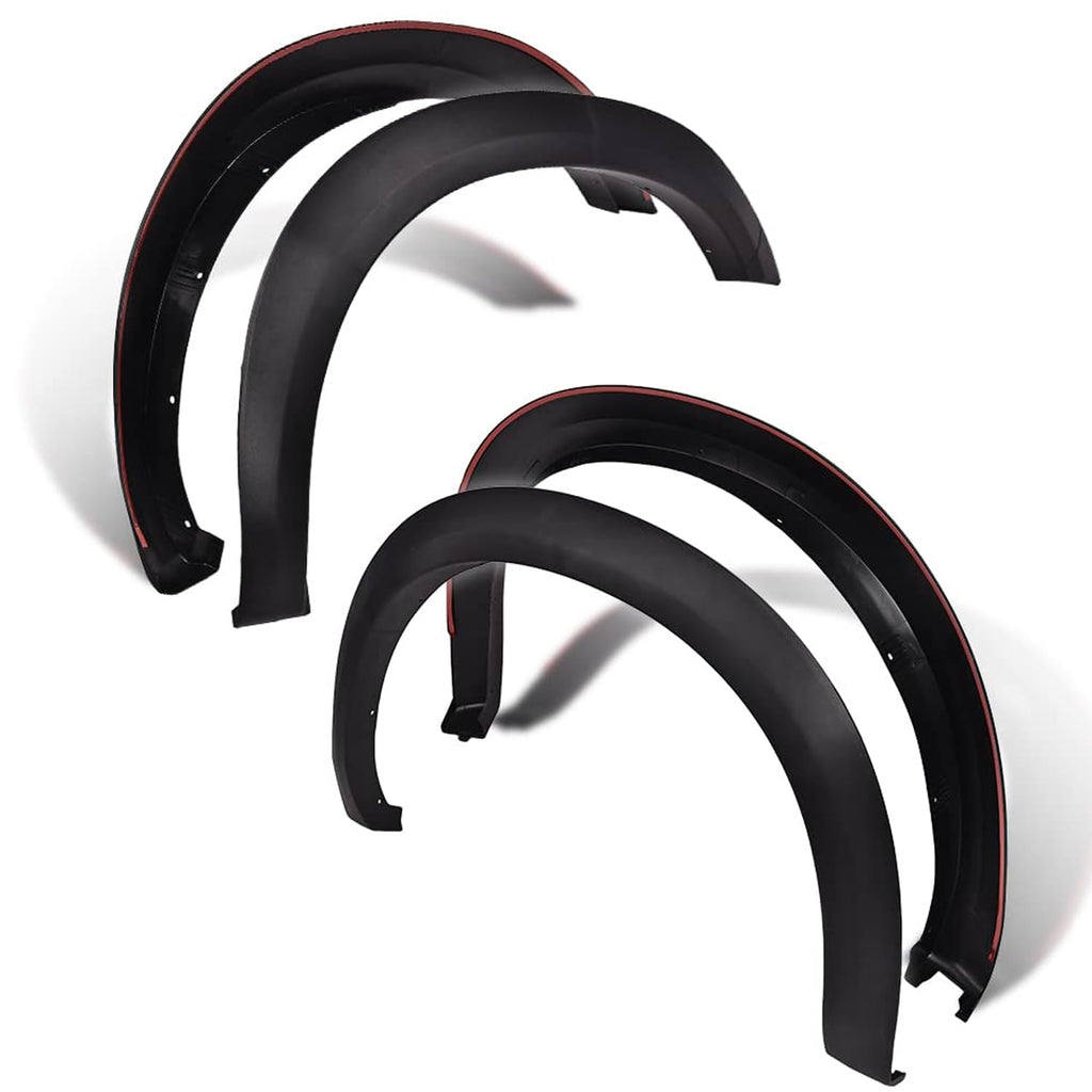 G-PLUS Fender Flares, Compatible With Dodge 2010-2017 Ram 2500/3500, [Not Fit Dually and Chassis Cab Models], Factory Style Wheel Cover Protector Vent Trim 4pcs