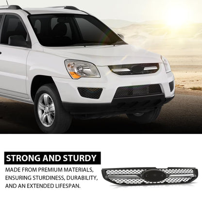 G-PLUS Front Bumper Grille Assembly Compatible with Kia Sportage 2008 2009 2010