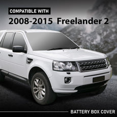 G-PLUS Battery Box Cover for Land Rover Freelander 2 2008-2015 Black Front View