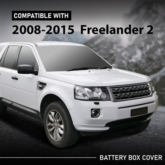 G-PLUS Battery Box Cover Black Compatible with Land Rover Freelander 2 2008-2015 LR013334