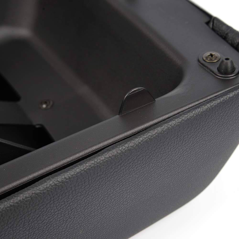 G-PLUS Leather Center Console Lid Cover Pad Fit Ford F150 2004-2008 Pickup Truck 5L3Z1506024AAC Only Fits Models with Floor Shift