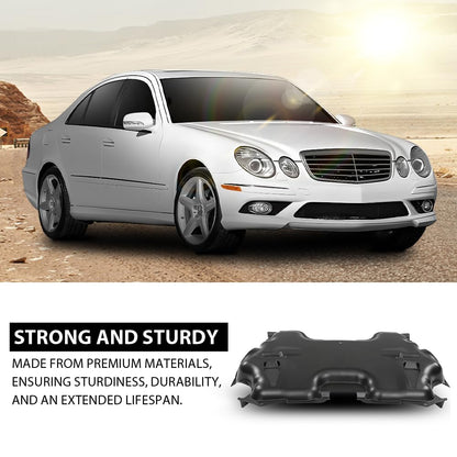 G-PLUS Engine Splash Shield Center Cover Compatible with Benz E320 Bluetec Sedan 4-Door 2007-2009,Fit Benz E350 4Matic Sedan/Wagon 4-Door 2006-2009,2115242430, 211-524-24-30
