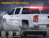 G-PLUS LED Third Brake Cargo Light Compatible With 2000-06 Chevy Suburban Tahoe GMC Yukon(ONLY For Liftgate Rear Doors),3RD Stop Tail Lamps (LED Black Housing Smoky Lens)