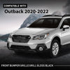 G-PLUS Front Bumper Grille Grill Compatible with Subaru Outback 2020-2022 91121AN08A Glossy Black