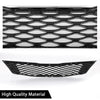 G-PLUS Front Upper Bumper Grille Assembly Compatible with Kia Optima LX EX 2016 2017 2018 Chrome ABS Grill 86350-D5020,KI1200189