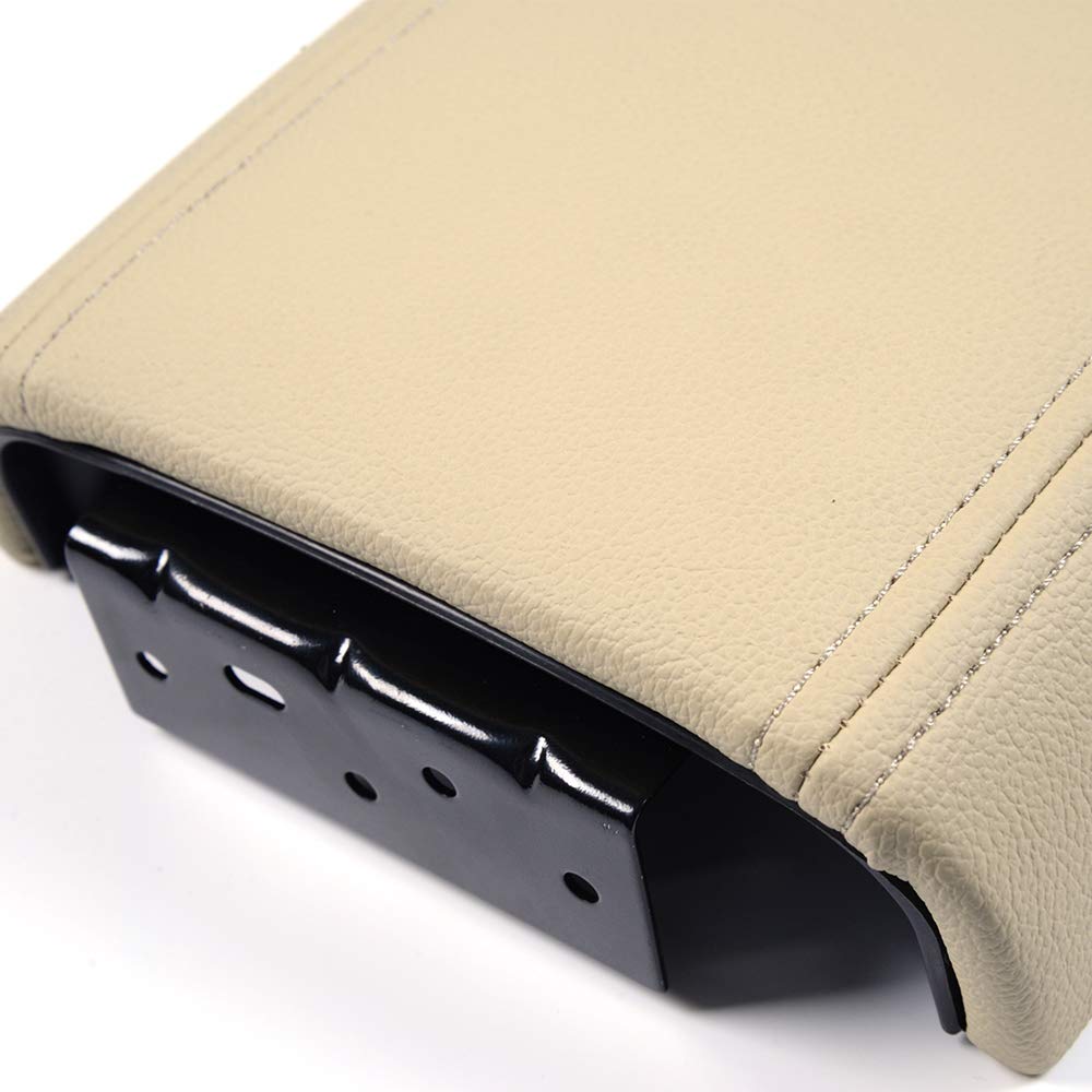 G-PLUS Center Console Lid Armrest Assembly Repair Kit Compatible with 2006-2009 Chevy Trailblazer GMC Envoy Isuzu Ascender Buick Rainier Oldsmobile Bravada 25998844